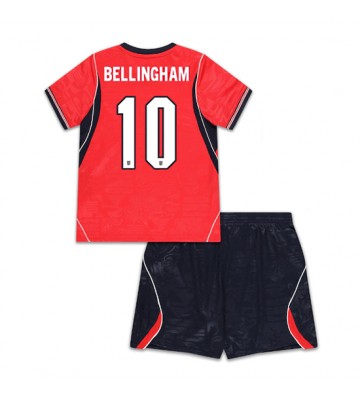 England Jude Bellingham #10 Replika Bortatröja Barn VM 2026 Kortärmad (+ Korta byxor)